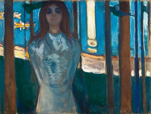 Edvard Munch - The Voice Summer Night Poster Canvas Print Art Painting Decor Rep