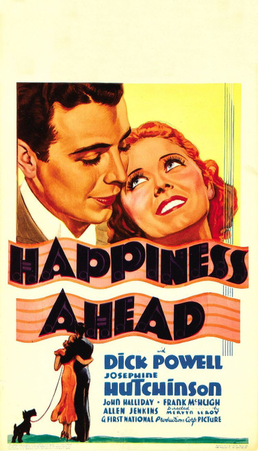 Happiness Ahead (1934)_0 Movie Film Poster Canvas iconic design
