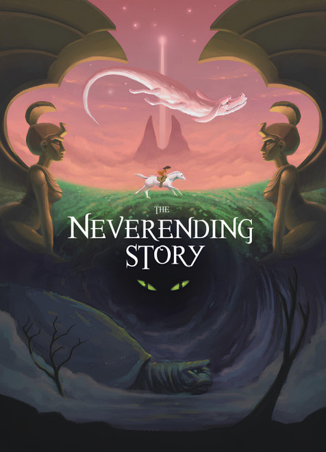 Neverending Story 5- upscaled Poster Canvas Movie Film Print A0 A1 A2 A3 A4 A5 A
