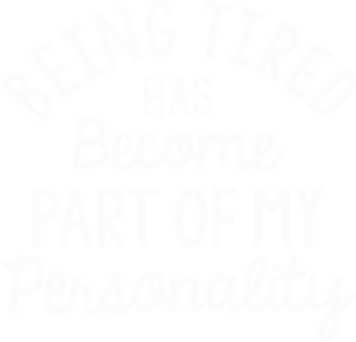 Being tired personality white Poster Made to Order Canvas Print A0 A1 A2 A3 A4 A