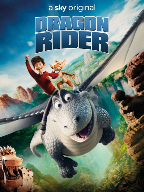 Dragon Rider 1 Poster Canvas Print Art Painting Decor Reprint wall A0 A1 A2 A3 A