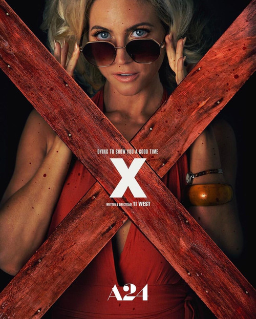 The X BLond Poster Canvas Movie Film Print A0 A1 A2 A3 A4 A5 A6