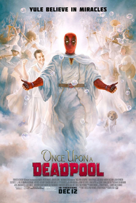 Deadpool 2 (2018)_19 Movie Film Poster Canvas iconic design
