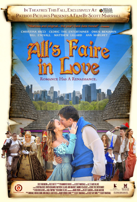 All_s Faire in Love (2011)_0 Movie Film Poster Canvas iconic design