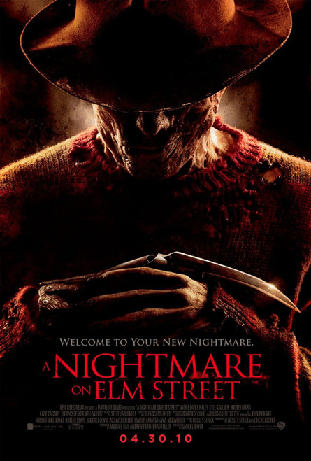 A Nightmare on Elm Street (2010)_2 Movie Film Poster Canvas iconic design
