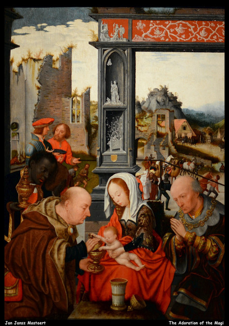 jan-jansz-mostaert---the-adoration-of-the-magi--jpb_28296652892_o(1) Poster Canv