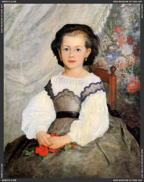Little_Miss_Romaine_Lacaux Art Gallery Poster Canvas Print Wall Decoration A0 A1
