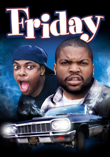 FRIDAY (1995) 2 Poster Canvas Movie Film Print A0 A1 A2 A3 A4 A5 A6 Art Wall Dec