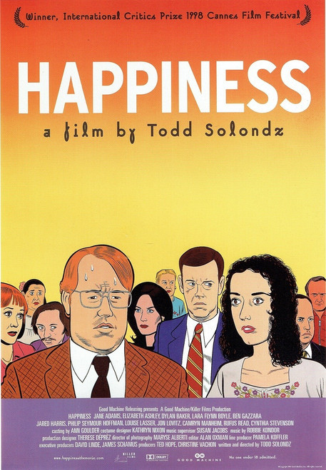Happines -Us 1998 small Poster Canvas Movie Film Print A0 A1 A2 A3 A4 A5 A6 Art
