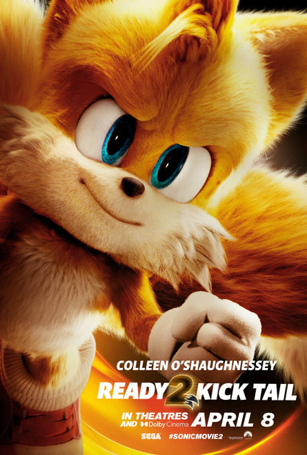 Sonic the Hedgehog 2 (2022)_10 Poster Canvas Movie Film Print A0 A1 A2 A3 A4 A5