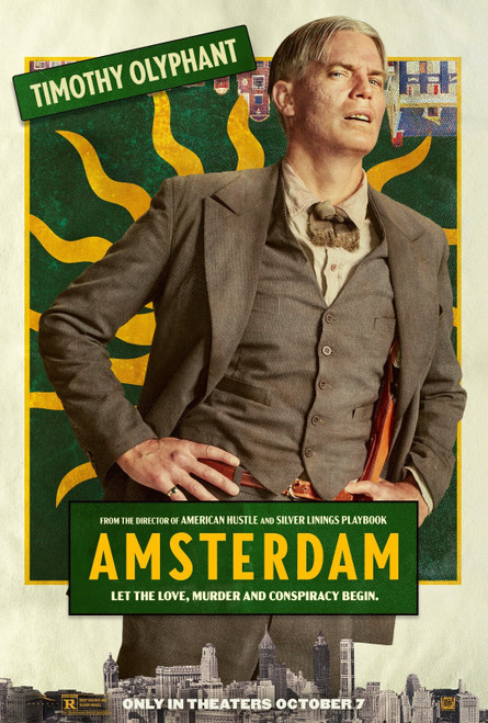 Amsterdam (2022)_17 Movie Film Poster Canvas iconic design