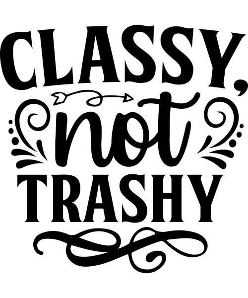 Classy, not trashy-01 Poster Canvas Movie Film Print A0 A1 A2 A3 A4 A5 A6 Art Wa