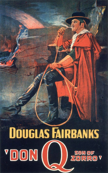 Don Q Son of Zorro (1925)_1 Movie Film Poster Canvas iconic design