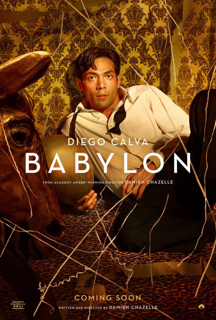 Babylon (2022)_3 Movie Film Poster Canvas iconic design
