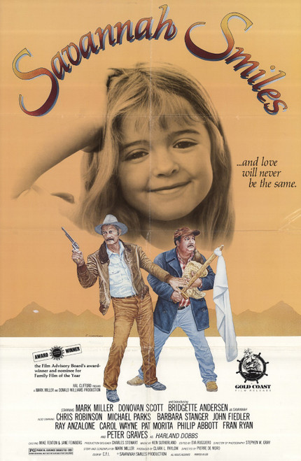 Savannah Smiles (1982)_0 Poster Canvas Movie Film Print A0 A1 A2 A3 A4 A5 A6 Art