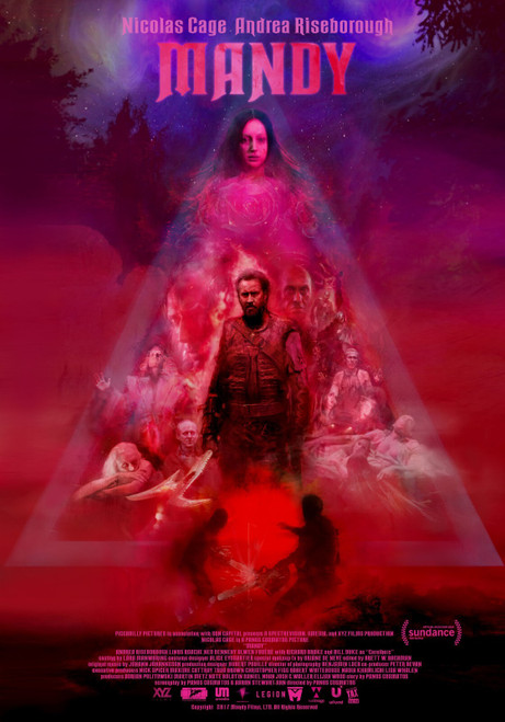 Mandy (2018)_1 Poster Canvas Movie Film Print A0 A1 A2 A3 A4 A5 A6 Art Wall Deco