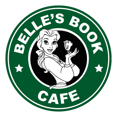 Belle-Book_Cafe Poster Canvas Movie Film Print A0 A1 A2 A3 A4 A5 A6 Art Wall Dec
