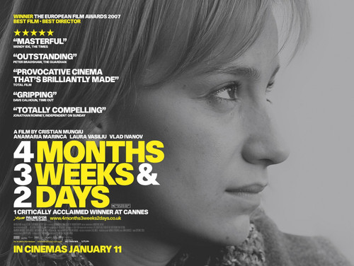 4 Months, 3 Weeks and 2 Days (2007)_6 Movie Film Poster Canvas iconic design