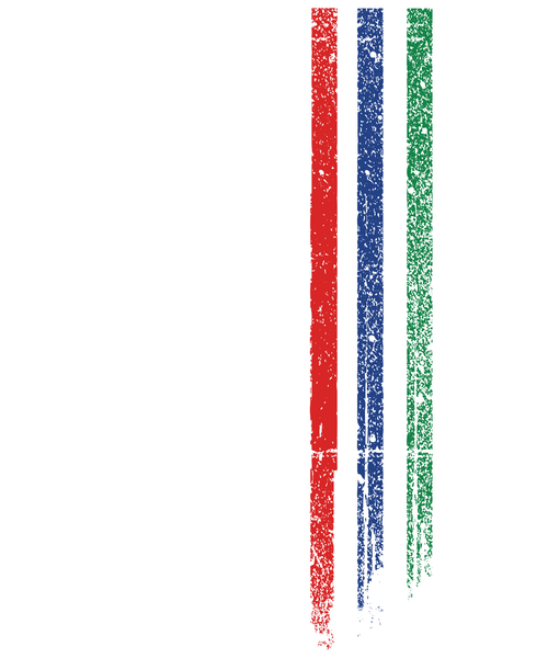 Thin Red Blue Green Line Tee Police Firefighters Military-01 Poster Canvas Movie