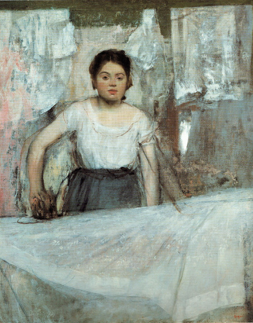 Degas- Woman Ironing- 1869 Poster Canvas Movie Film Print A0 A1 A2 A3 A4 A5 A6 A
