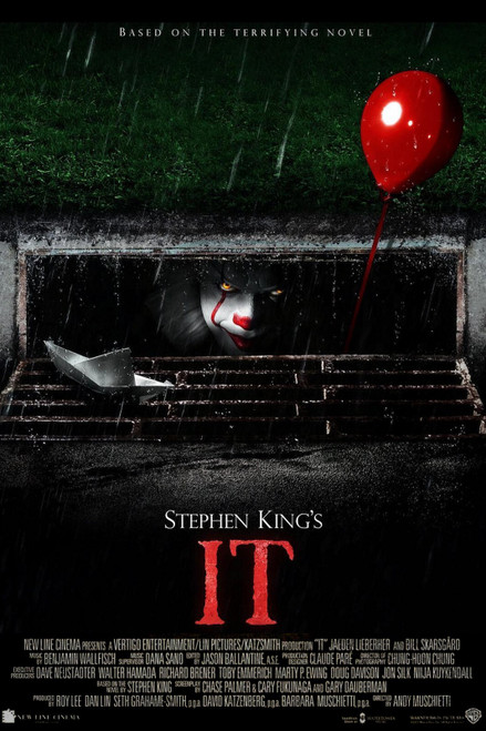IT Chapter One Stephen King 2 Poster Canvas Movie Film Print A0 A1 A2 A3 A4 A5 A