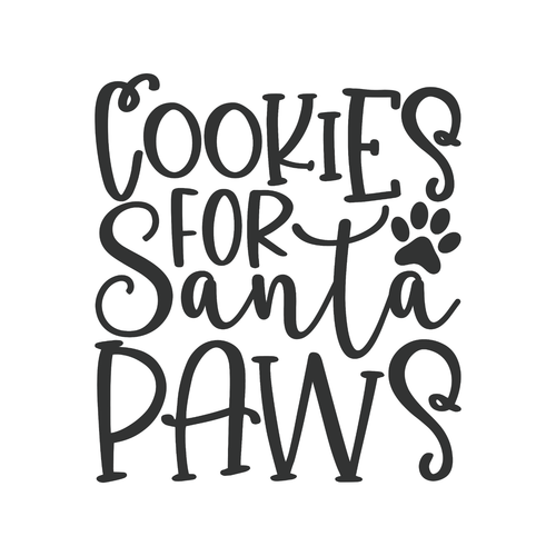 CookiesForSantaPaws Poster Canvas Movie Film Print A0 A1 A2 A3 A4 A5 A6 Art Wall