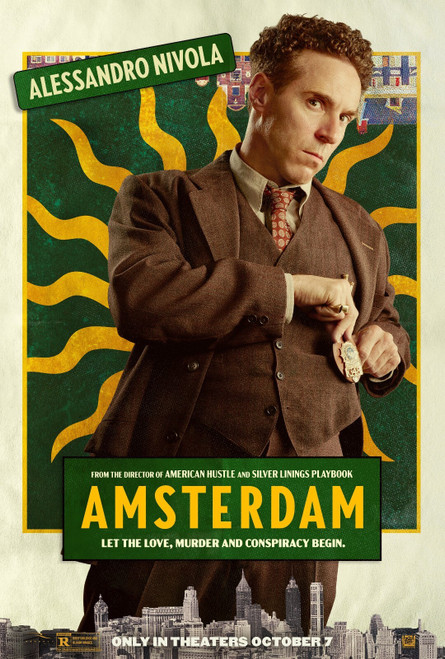 Amsterdam (2022)_13 Movie Film Poster Canvas iconic design
