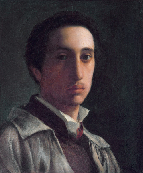 Edgar Degas 5 - Self-portrait Poster Canvas Movie Film Print A0 A1 A2 A3 A4 A5 A