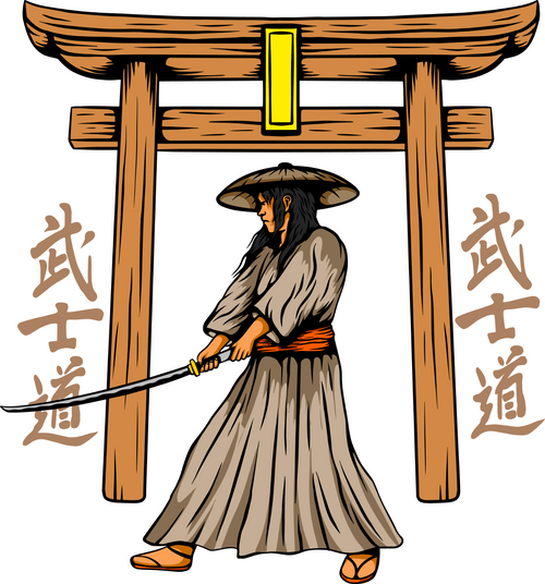 Samurai 10 Poster Canvas Movie Film Print A0 A1 A2 A3 A4 A5 A6 Art Wall Decorati