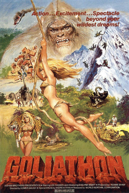 Goliathon (1980)_0 Movie Film Poster Canvas iconic design