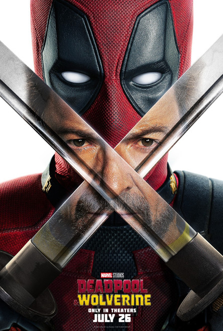 Deadpool & Wolverine (2024)_3 Movie Film Poster Canvas iconic design