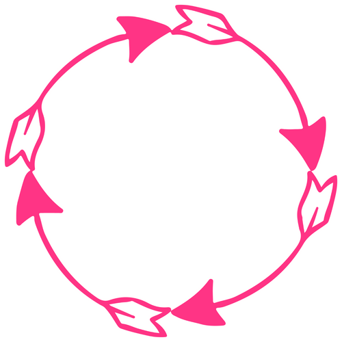 circlearrow-03 Poster Canvas Movie Film Print A0 A1 A2 A3 A4 A5 A6 Art Wall Deco