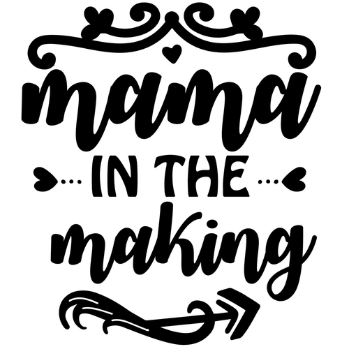 Mama in the Making-01 (3) Sarcastic Poster Canvas Print A0 A1 A2 A3 A4 A5 A6 Art