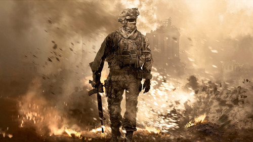 Call Of Duty Modern Warfare Poster Canvas Movie Film Print A0 A1 A2 A3 A4 A5 A6