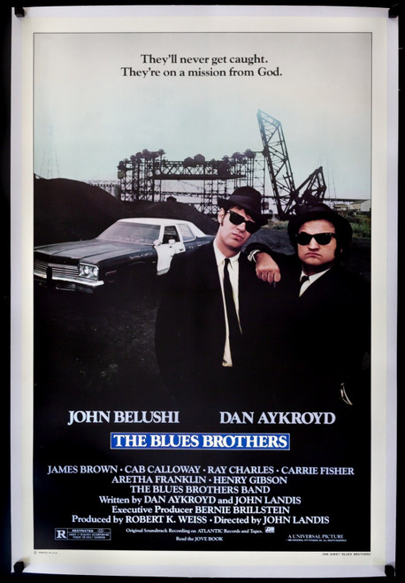 THE BLUES BROTHERS (1980) 1 Poster Canvas Movie Film Print A0 A1 A2 A3 A4 A5 A6