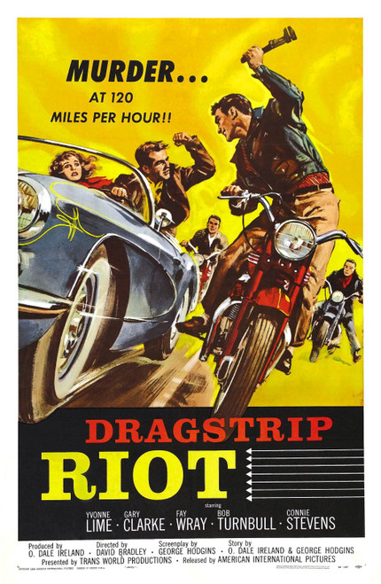 Dragstrip Riot 01 Poster Canvas Print Art Painting Decor Reprint wall A0 A1 A2 A