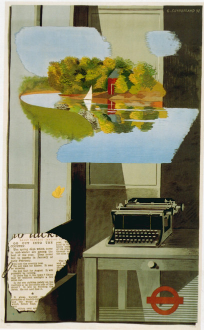 1938-Go Out Art Gallery Poster Canvas Print Wall Decoration A0 A1 A2 A3 A4 A5 A6