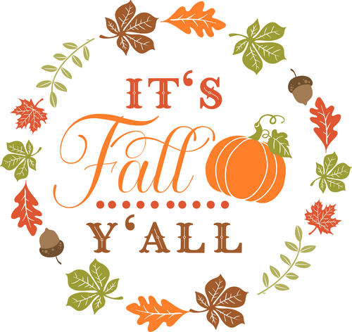 It's Fall Y'all (2) Funny Poster Creative Canvas Print A0 A1 A2 A3 A4 A5 A6 Art