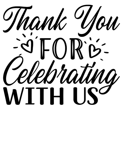 thank-you-for-celebrating-with-us Poster Canvas Movie Film Print A0 A1 A2 A3 A4