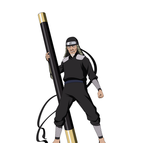 hiruzen_sarutobi_render__nxb_ninja_tribes__by_maxiuchiha22_ddv3y7q Poster Canvas