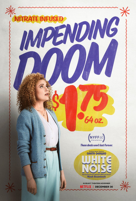 White Noise (2022)_4 Poster Canvas Movie Film Print A0 A1 A2 A3 A4 A5 A6 Art Wal