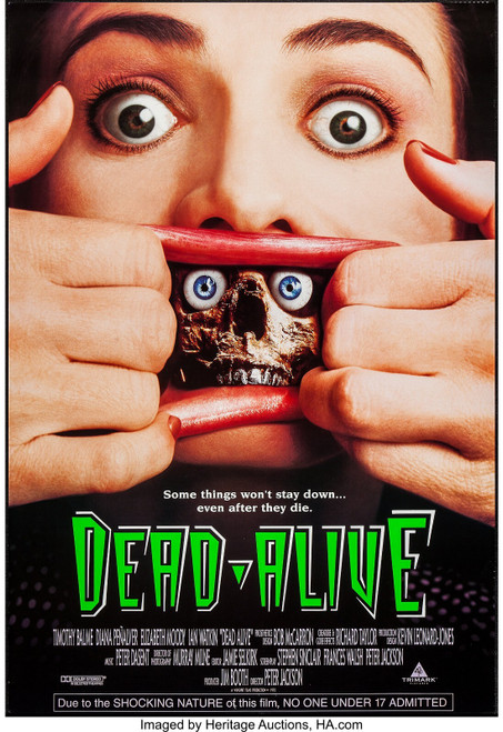 DEAD ALIVE (1993) 1 Poster Canvas Print Art Painting Decor Reprint wall A0 A1 A2