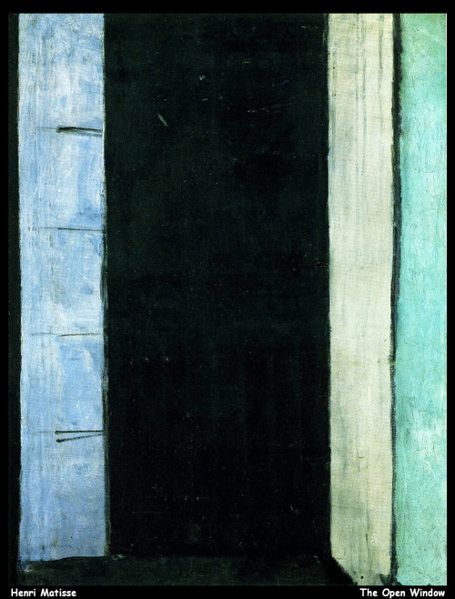 henri-matisse---the-open-window_11120594646_o(1) Poster Canvas Movie Film Print