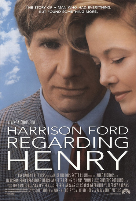 Regarding Henry (1991)_1 Poster Canvas Movie Film Print A0 A1 A2 A3 A4 A5 A6 Art