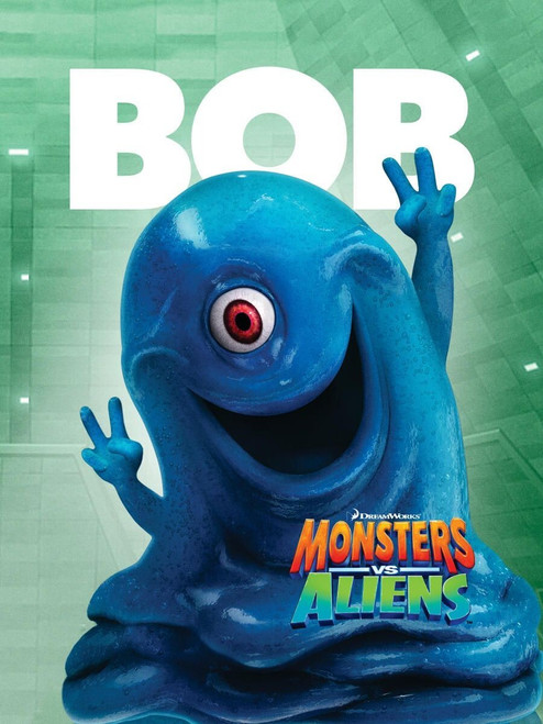 Monsters vs. Aliens (2009)_3 Poster Canvas Movie Film Print A0 A1 A2 A3 A4 A5 A6