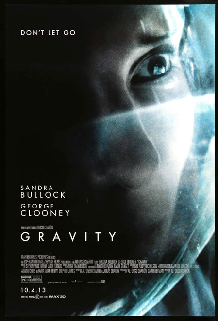 gravity 1 Poster Canvas Movie Film Print A0 A1 A2 A3 A4 A5 A6 Art Wall Decoratio
