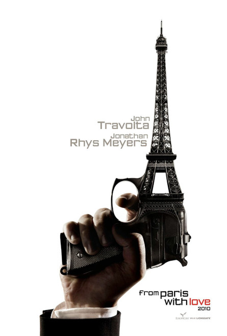 From Paris with Love (2010)_1 Movie Film Poster Canvas iconic design