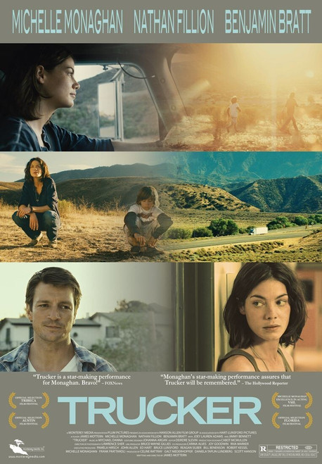 Trucker (2009)_2 Poster Canvas Movie Film Print A0 A1 A2 A3 A4 A5 A6 Art Wall De