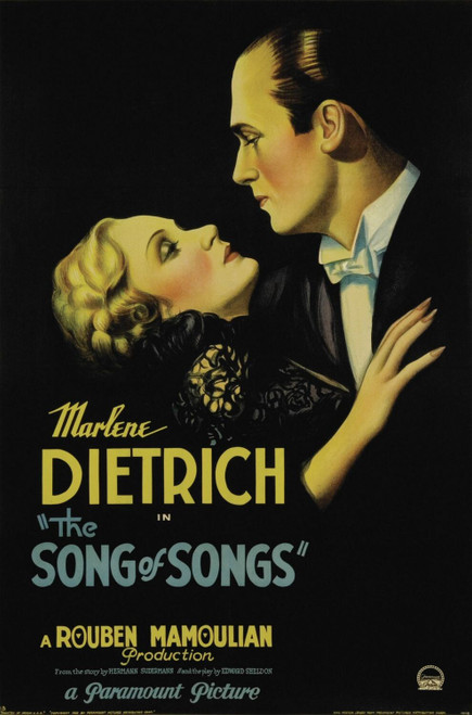 The Song of Songs (1933)_0 Poster Canvas Movie Film Print A0 A1 A2 A3 A4 A5 A6 A