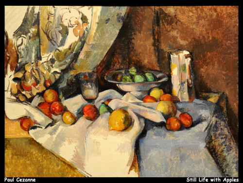 paul-czanne--still-life-with-apples_11019426995_o(1) Poster Canvas Movie Film Pr